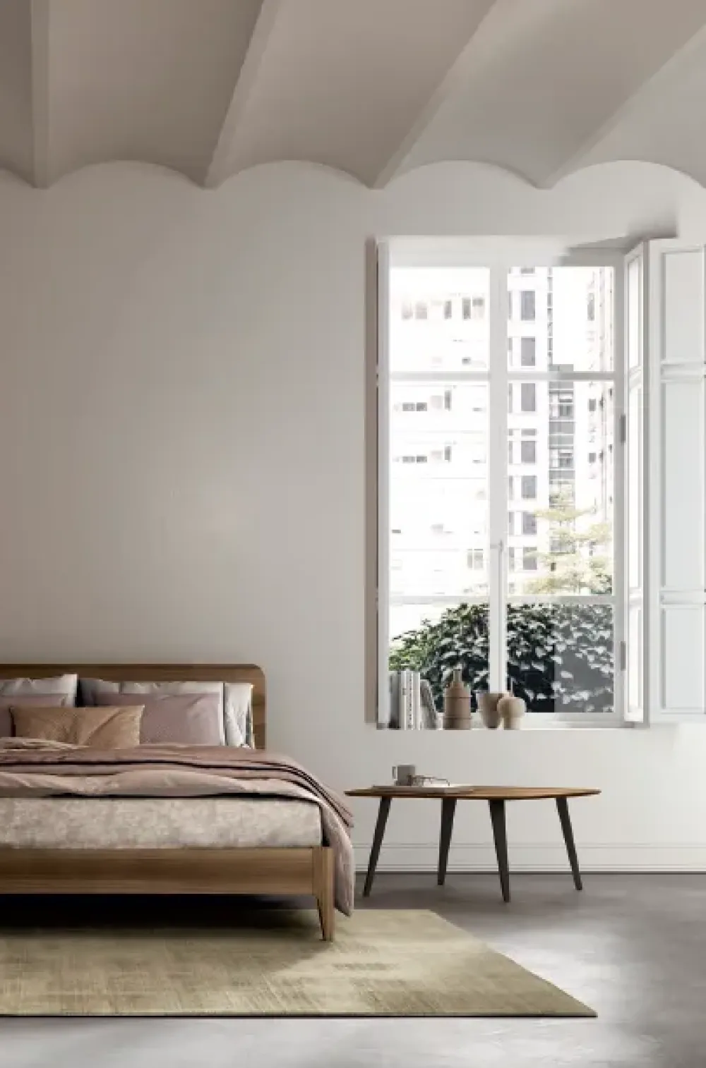 Online Camera da letto M104 in laminato a prezzo ribassato Camere Da Letto