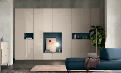 Camera da letto M106 in laminato a prezzo ribassato^Colombini Casa New