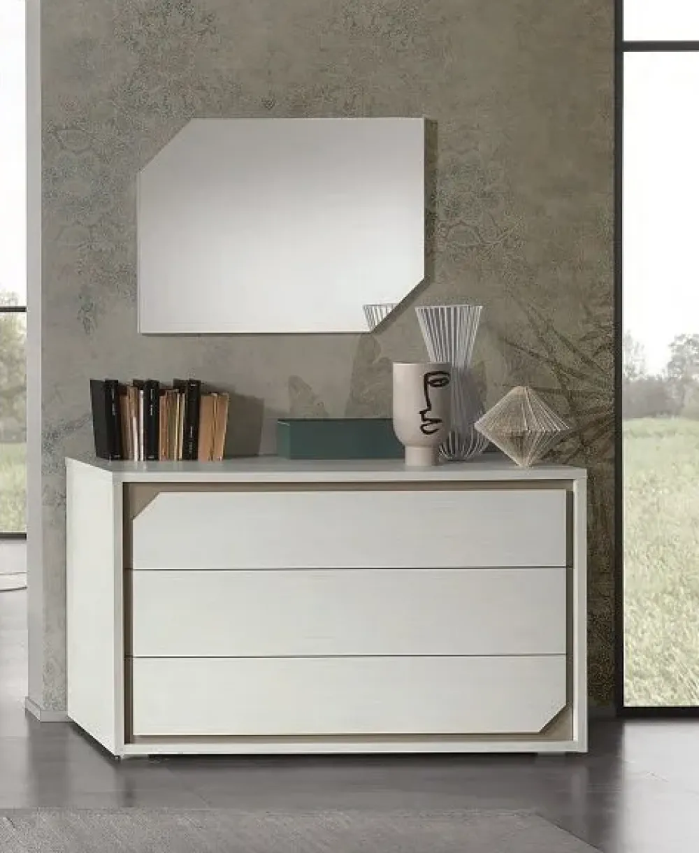 Camera da letto Camera techno design italy a prezzo scontato in laminato^Md work New