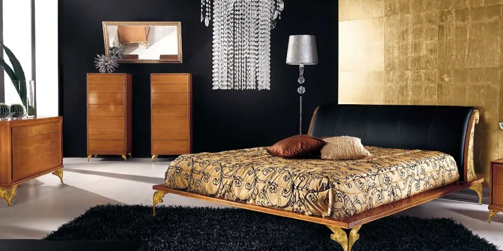 Artigianale Camera da letto Milano-roma by night in legno a prezzo scontato- Camere Da Letto