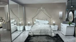 Camera da letto Mirror in laccato opaco in Offerta Outlet^Artigianale Outlet