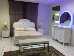 Camera da letto Viola bianco a prezzo ribassato in tamburato^Mobilpiu Hot