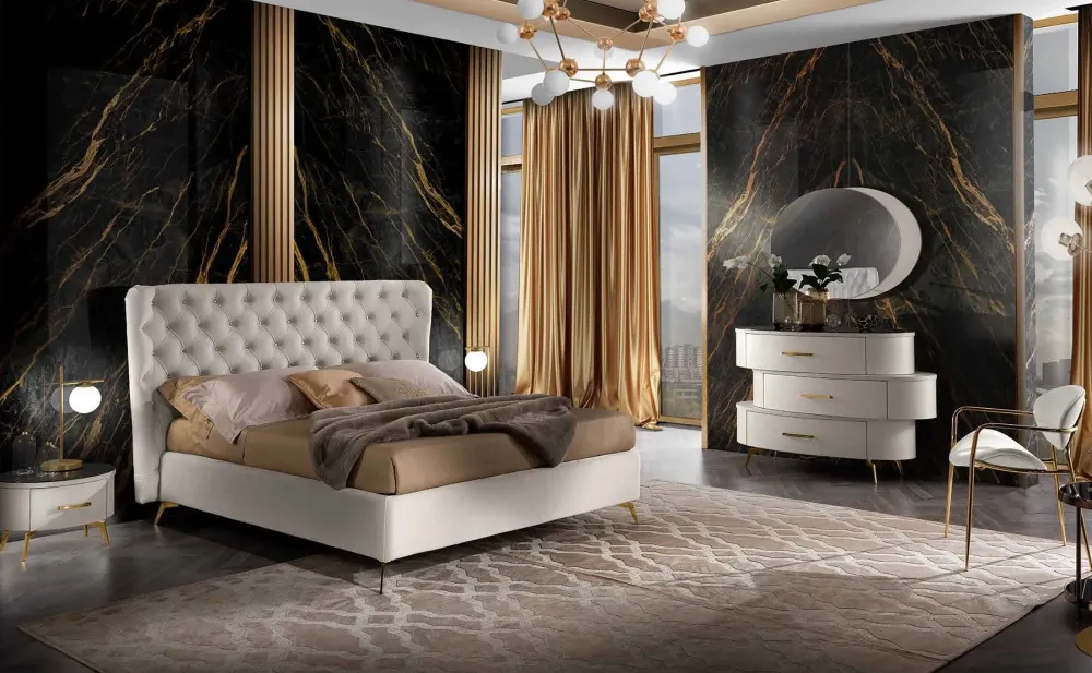 Camera da letto Luxury 01 con forte sconto^Mobilpiu Outlet