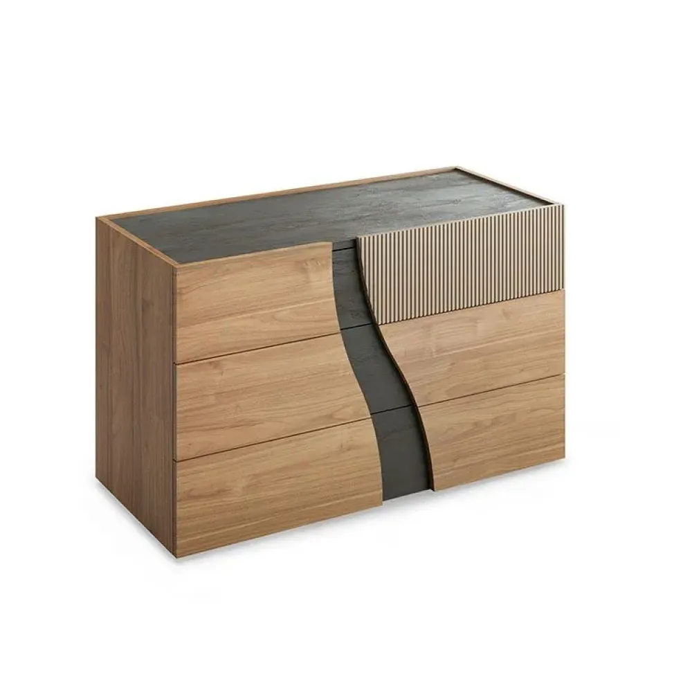 Artigianale Camera da letto Modello titanio in laminato a prezzo scontato- Camere Da Letto