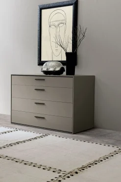 Camera da letto Moderna legno in laccato opaco in Offerta Outlet^S75 Best