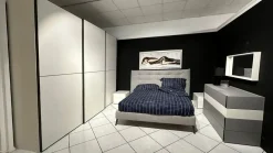 La casa moderna Camera da letto Mood in laccato opaco in Offerta Outlet- Camere Da Letto