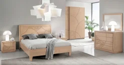 Camera da letto Nicole in legno in Offerta Outlet^Mobilificio Bellutti Best