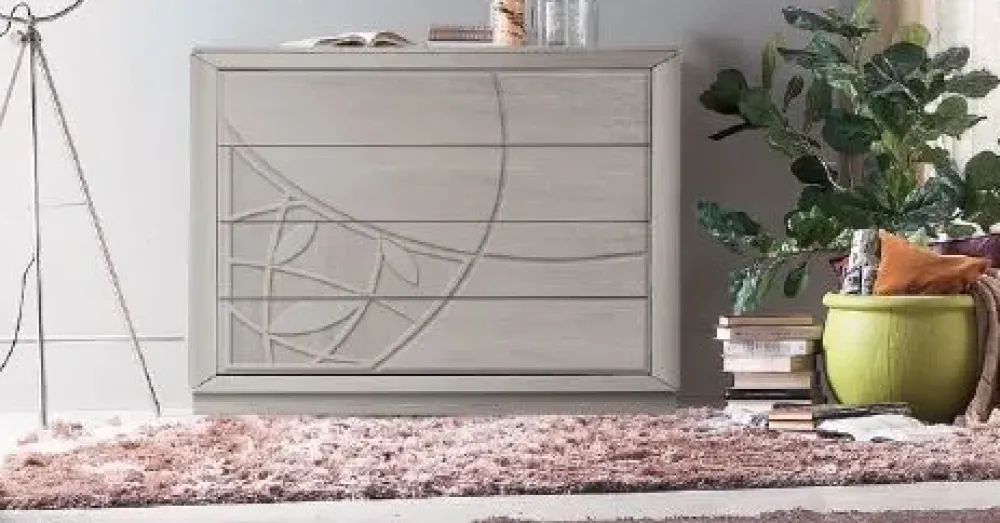 Camera da letto Nicole in legno in Offerta Outlet^Mobilificio Bellutti Best