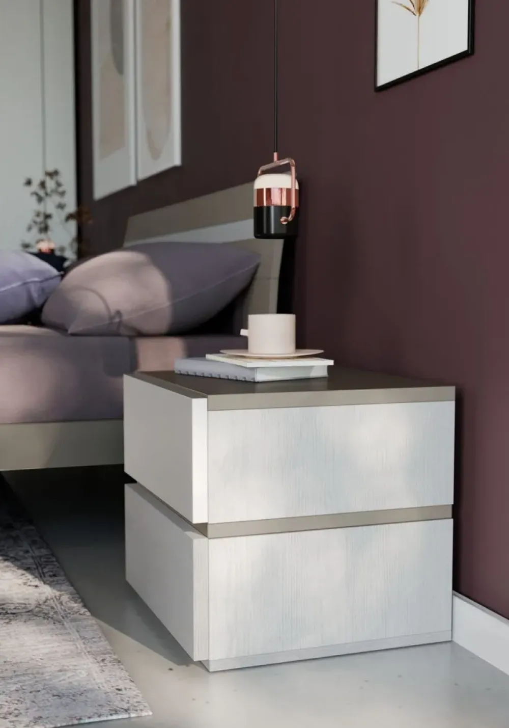 Sale Camera da letto Night 103 Mottes selection in laminato a prezzo Outlet Camere Da Letto