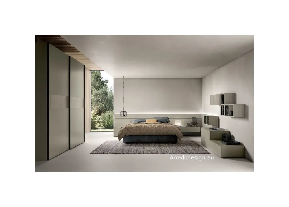 Online Camera da letto Night 01 power in laminato a prezzo ribassato Camere Da Letto