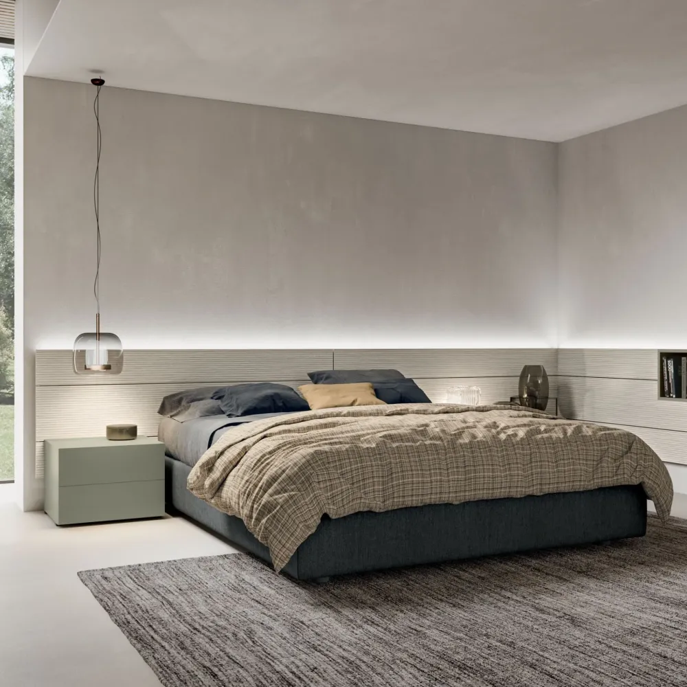 Online Camera da letto Night 01 power in laminato a prezzo ribassato Camere Da Letto