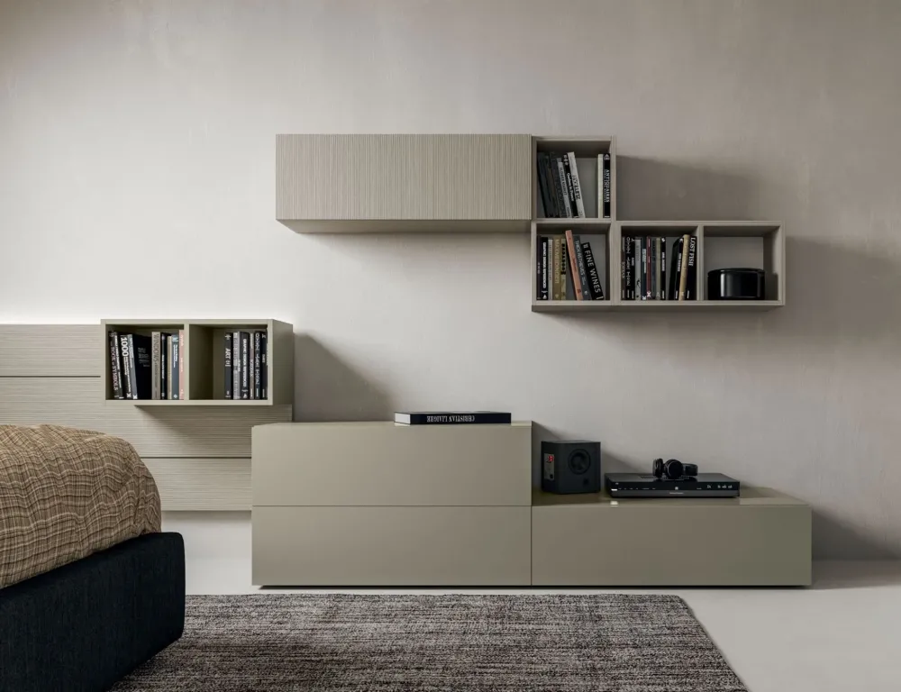 Online Camera da letto Night 01 power in laminato a prezzo ribassato Camere Da Letto