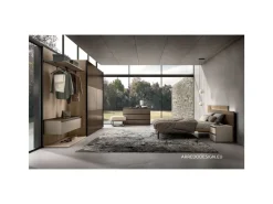 Camera da letto Night 03 power in laminato a prezzo ribassato^ZG Mobili Clearance