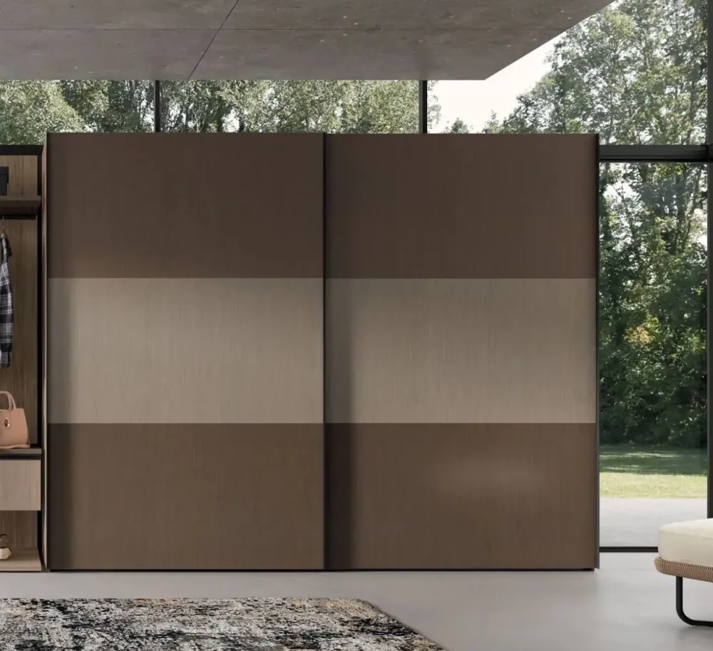 Camera da letto Night 03 power in laminato a prezzo ribassato^ZG Mobili Clearance