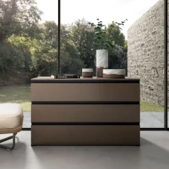 Camera da letto Night 03 power in laminato a prezzo ribassato^ZG Mobili Clearance