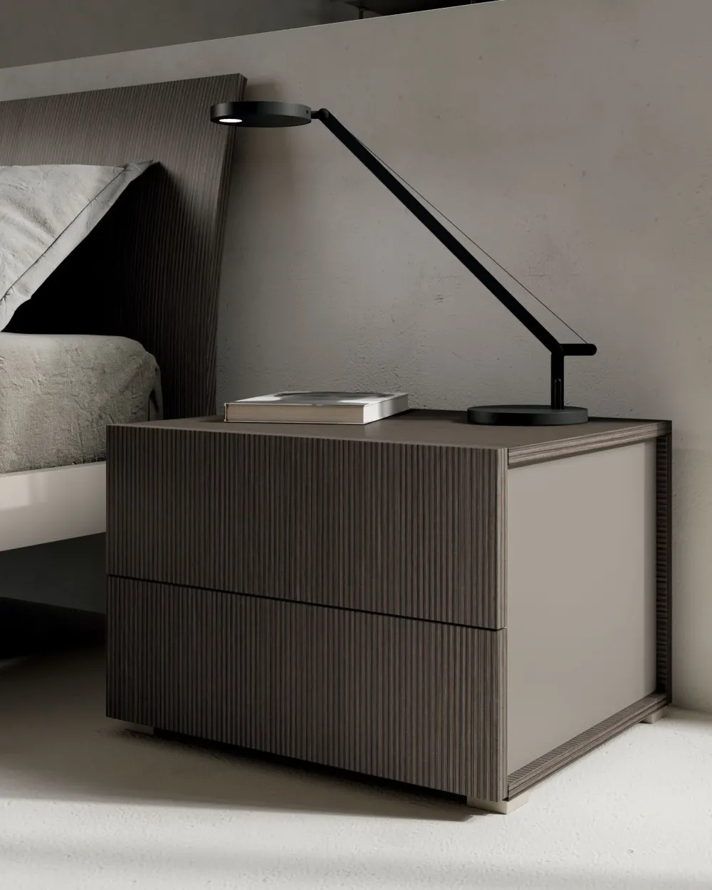 Camera da letto Night 08 power in laminato a prezzo Outlet^ZG Mobili Best