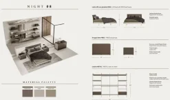 Camera da letto Night 08 power in laminato a prezzo Outlet^ZG Mobili Best