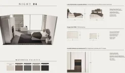 ZG Mobili Camera da letto Night 04 power in laminato a prezzo scontato- Camere Da Letto