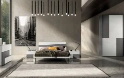 Camera da letto Night 13 power in laminato a prezzo Outlet^ZG Mobili Sale