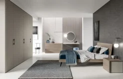 Villanova Camera da letto Notte 360 in laminato a prezzo scontato- Camere Da Letto