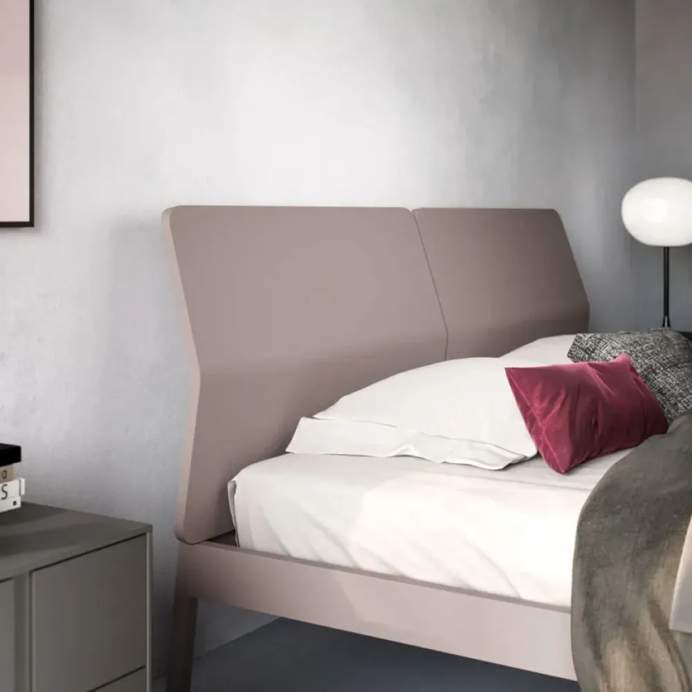 New Camera da letto Ofelia compongo night 17 in laccato opaco a prezzo ribassato Camere Da Letto