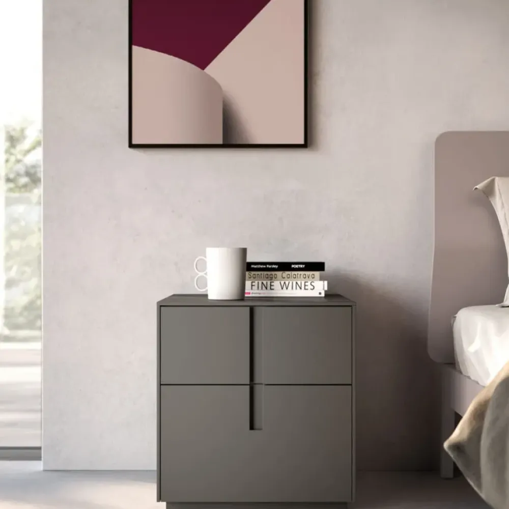 New Camera da letto Ofelia compongo night 17 in laccato opaco a prezzo ribassato Camere Da Letto