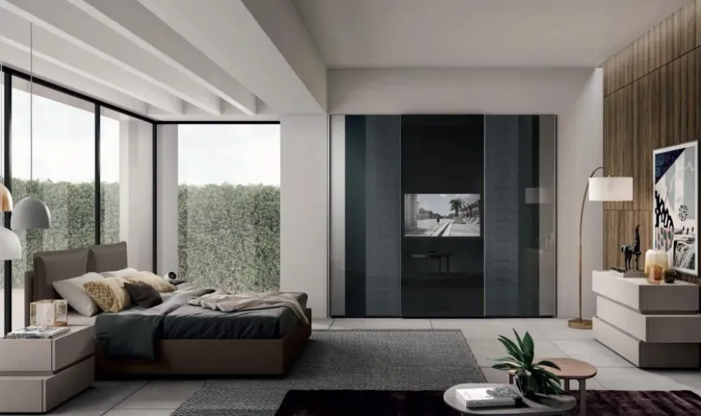 Camera da letto Ogninotte in legno a prezzo scontato^Artigianmobili Best