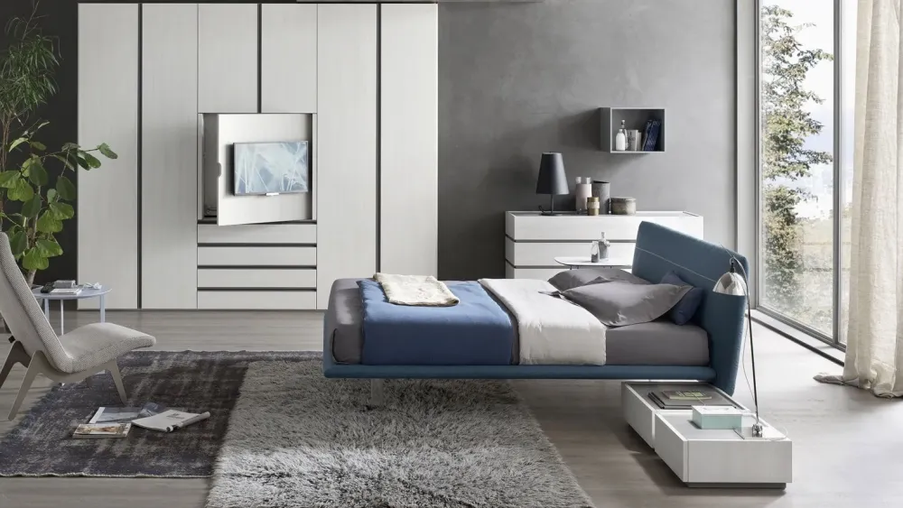 Camera da letto C1 a prezzo ribassato in laccato opaco^Orme Clearance