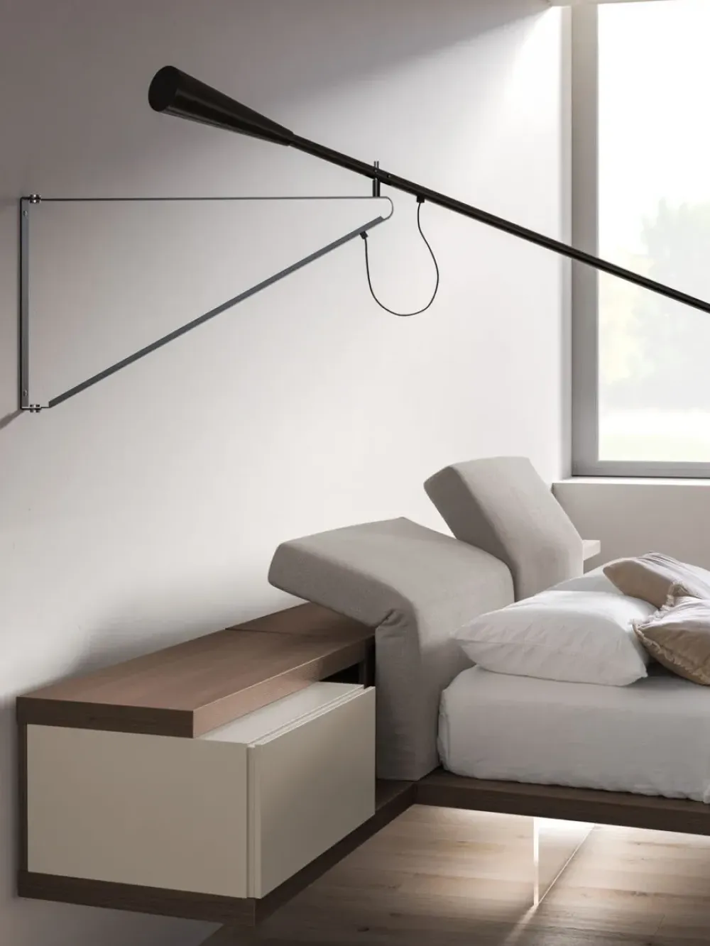 Camera da letto Camera matrimoniale night 19 a prezzo ribassato in laminato^Orme Hot