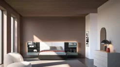 Orme Camera da letto Giako compongo night 07 a prezzo scontato in laccato opaco- Camere Da Letto
