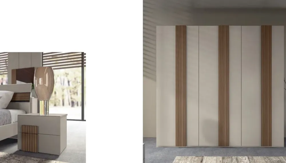 Artigianale Camera da letto R01 in laminato a prezzo scontato- Camere Da Letto