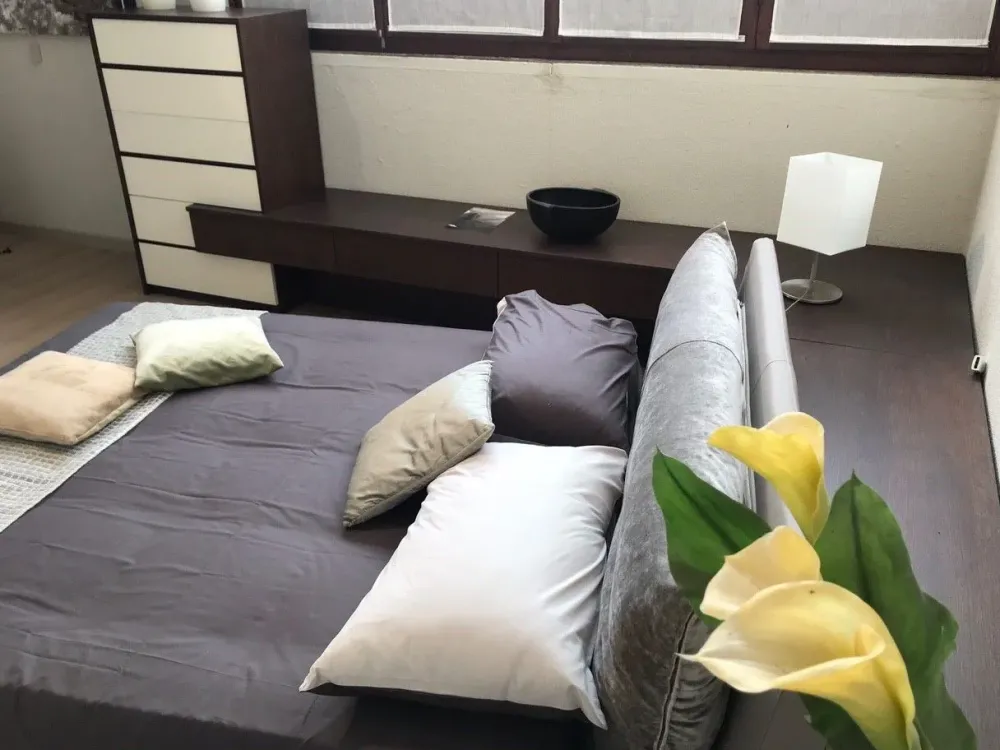 Camera da letto Retro letto in legno a prezzo scontato^Artigianale Hot