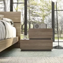 S75 Camera da letto Camera moderna a prezzo scontato in laccato opaco- Camere Da Letto