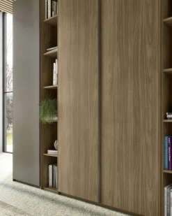 Camera da letto Camera matrimoniale completa mod.cuby-in promo sconto del 50% a prezzo scontato in laccato opaco^S75