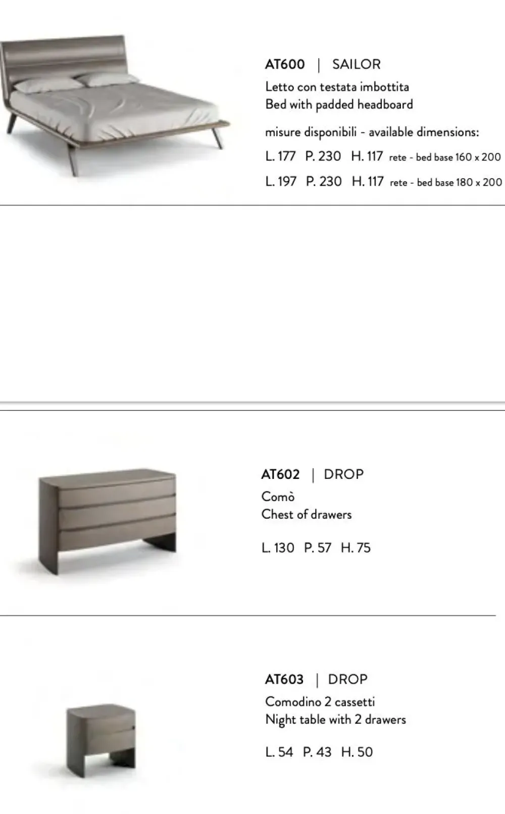 Giorgio Casa Camera da letto Sailor - drop OFFERTA OUTLET- Camere Da Letto