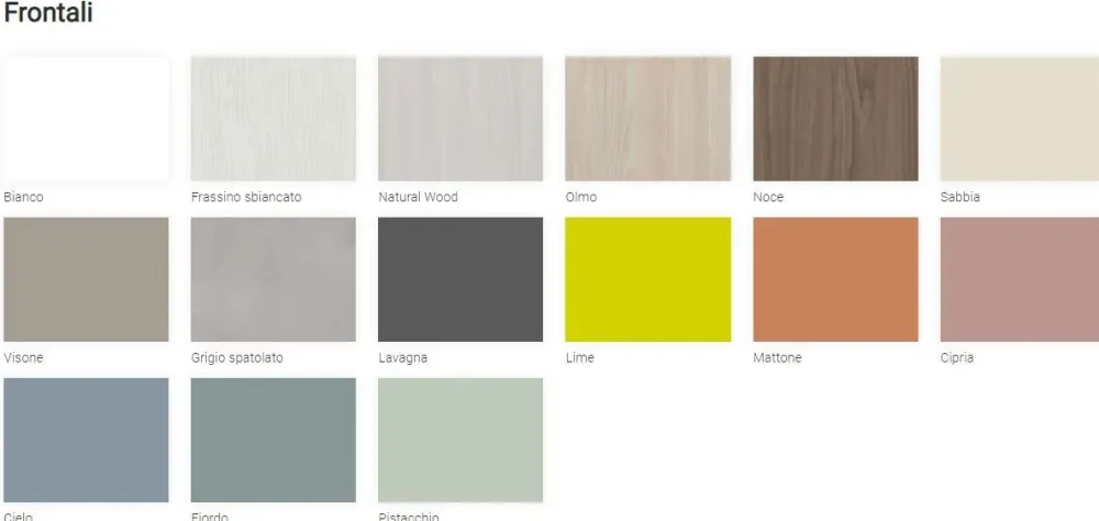 Camera da letto Camera a ponte a prezzo ribassato in laminato^San Martino Mobili Outlet