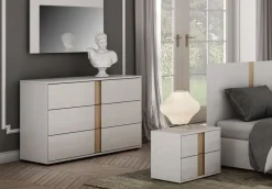 Collezione esclusiva Camera da letto Silver 18 in laminato a prezzo ribassato- Camere Da Letto