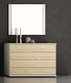 Collezione esclusiva Camera da letto Silver 11 in laccato opaco scontata- Camere Da Letto