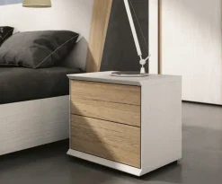 Collezione esclusiva Camera da letto Silver 11 in laccato opaco scontata- Camere Da Letto