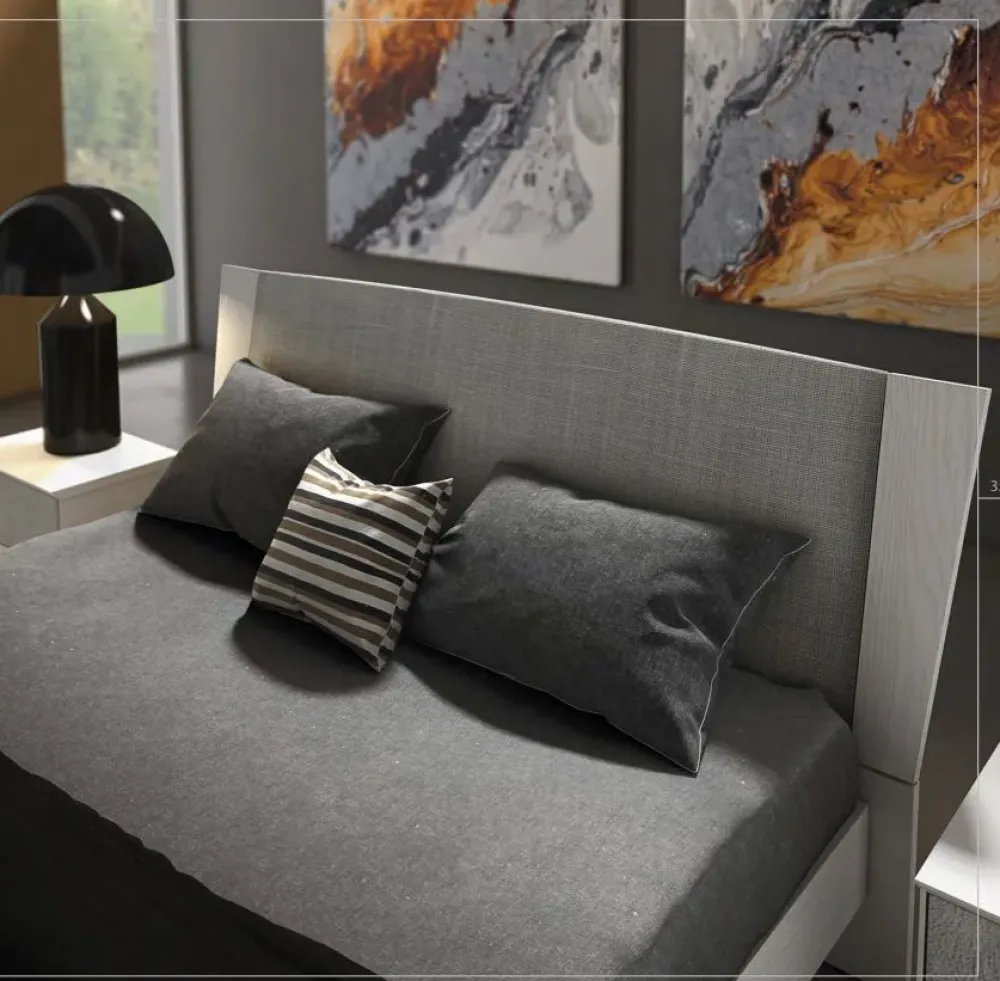 Outlet Camera da letto Silver 12 in laminato a prezzo Outlet Camere Da Letto