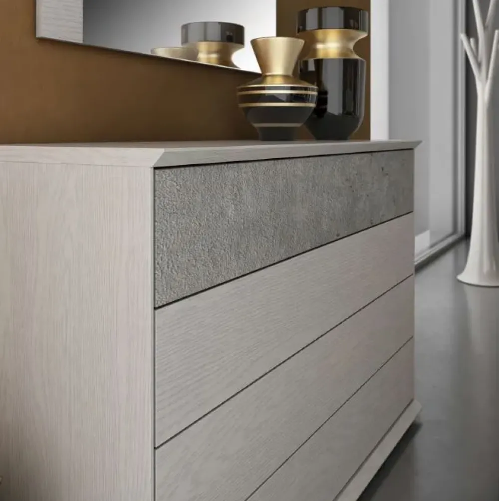 Outlet Camera da letto Silver 12 in laminato a prezzo Outlet Camere Da Letto