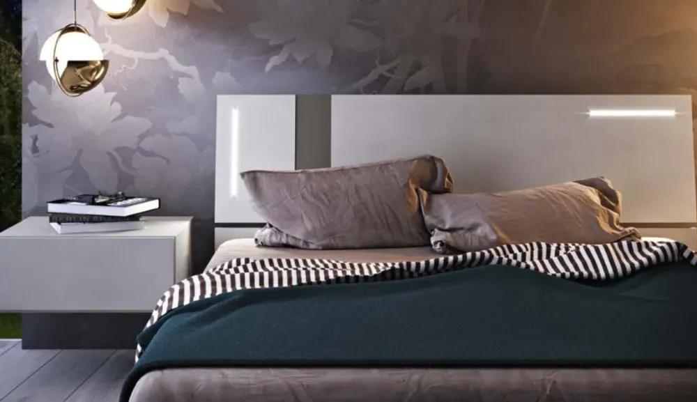 Camera da letto Split in laminato a prezzo ribassato^Spar New