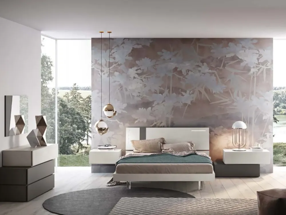 Camera da letto Split in laminato a prezzo ribassato^Spar New