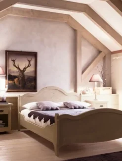 Scandola Camera da letto Tabia' in legno a prezzo ribassato- Camere Da Letto