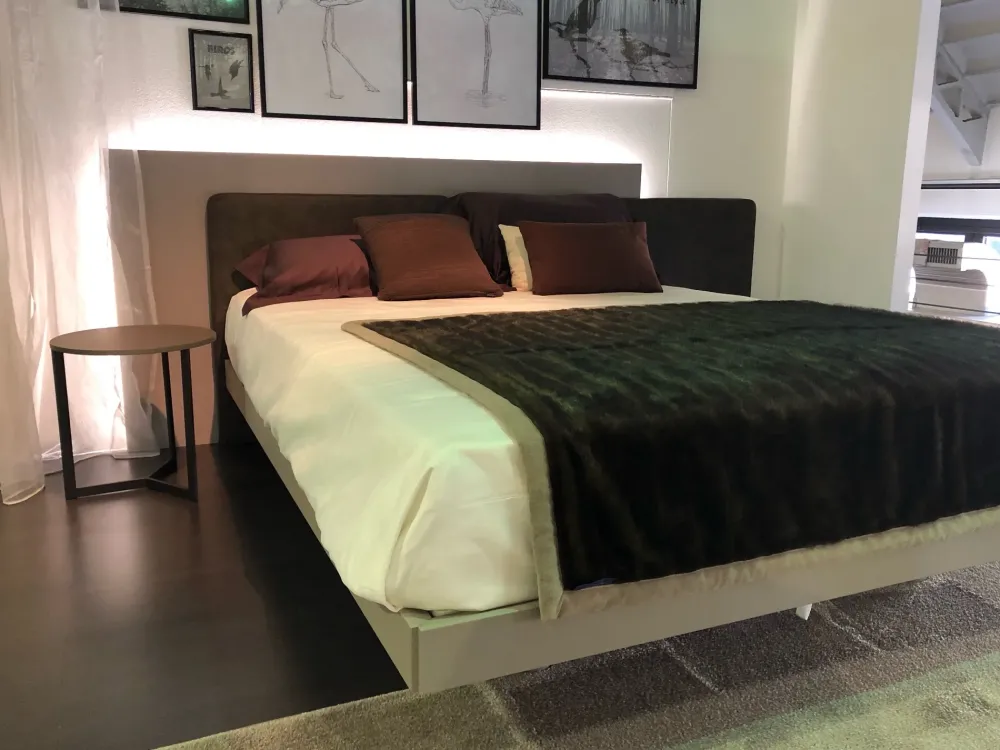 Tomasella Camera da letto Halifax a prezzo ribassato in ecopelle- Camere Da Letto