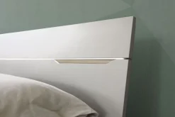 S75 Camera da letto Unica in laccato opaco a prezzo ribassato- Camere Da Letto