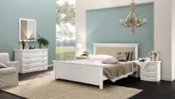 Villanova Camera da letto jo.13 in laminato a prezzo Outlet- Camere Da Letto