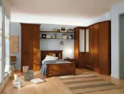 Camera da letto jo. night 7 in legno a prezzo scontato^Villanova Discount