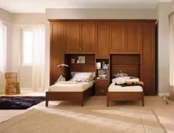 Camera da letto jo. night 8 in legno a prezzo Outlet^Villanova New