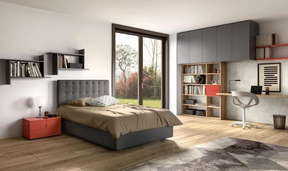 Hot Camera da letto 102 a prezzo scontato in legno Camere Da Letto